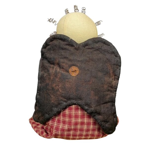 Honey and Me Lisa Liffick Primitive Angel Doll and Gingerbread Man Christmas - Picture 5 of 7